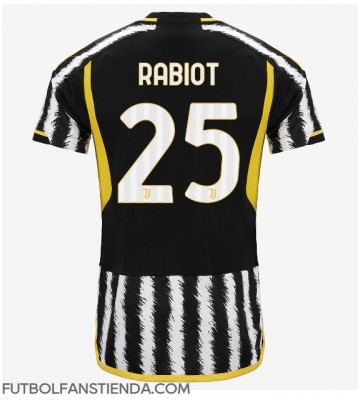 Juventus Adrien Rabiot #25 Primera Equipación 2023-24 Manga Corta